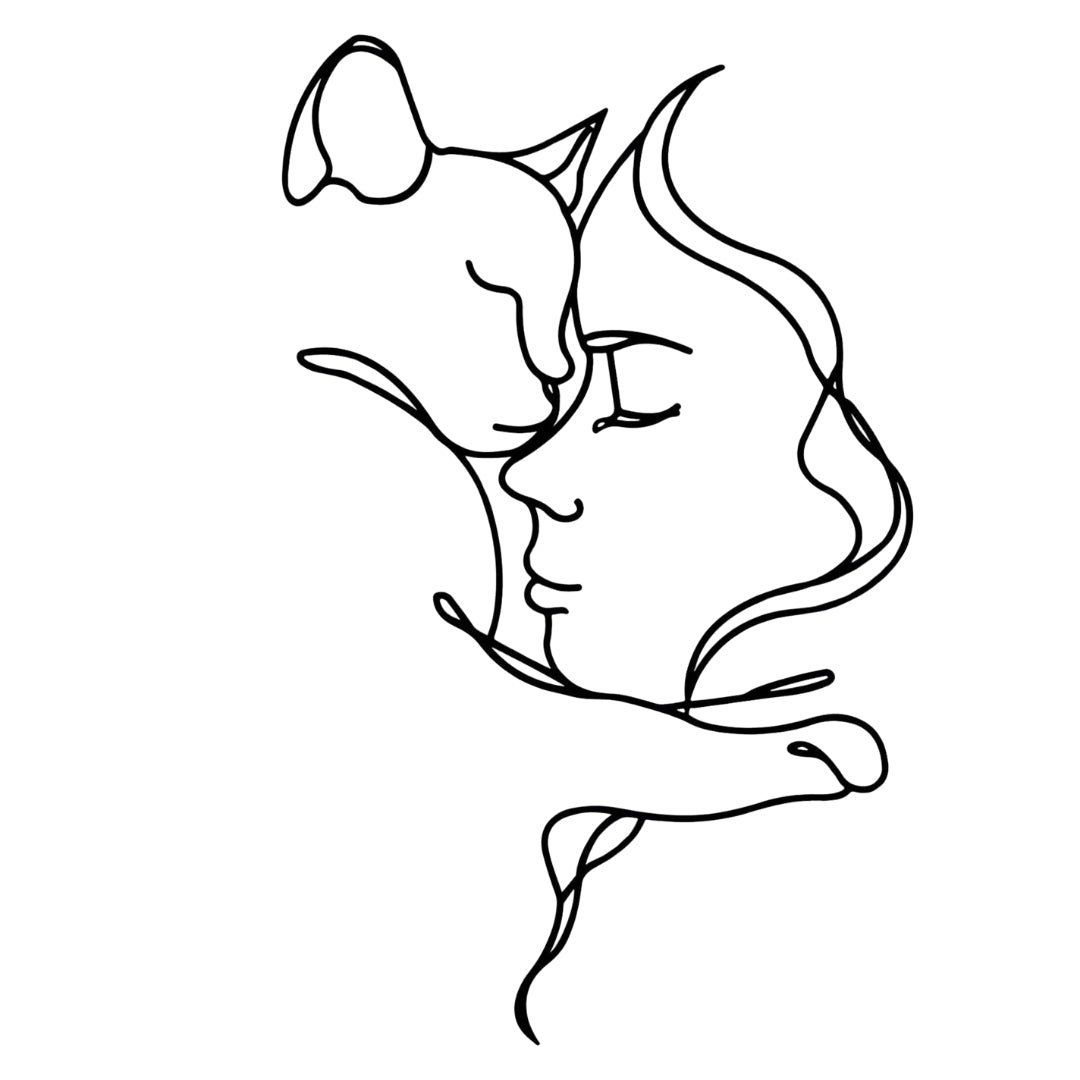 Cat Lover Metal Wall Art – 3D Metal Cat and Woman Wall Decor, 70x43.7 cm, Black