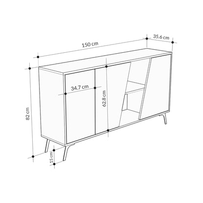 SLASH SIDEBOARD 150 CM