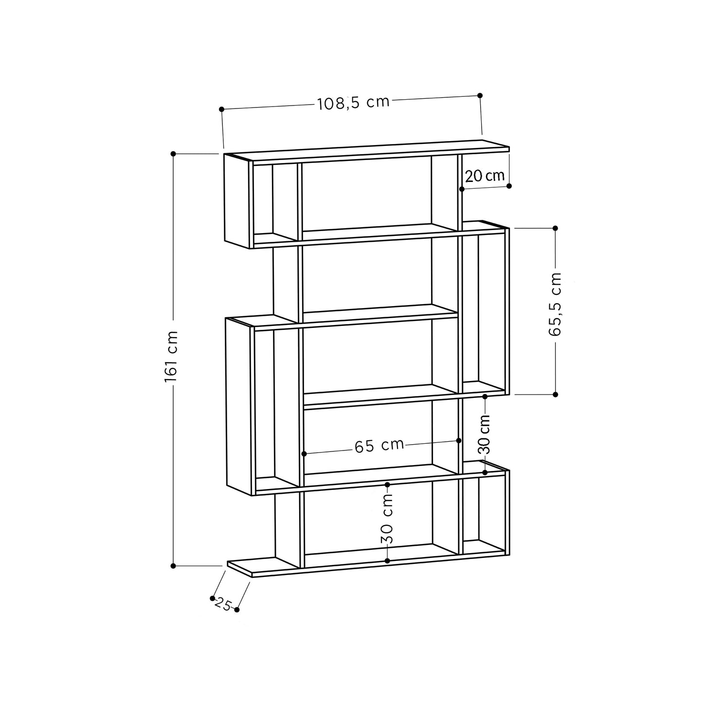 MITO BOOKCASE - Your Home Rulez