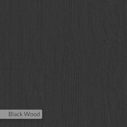 Dalsk 180cm Floating TV Unit with 3 Soft-Close Doors — Black Wood, image 6