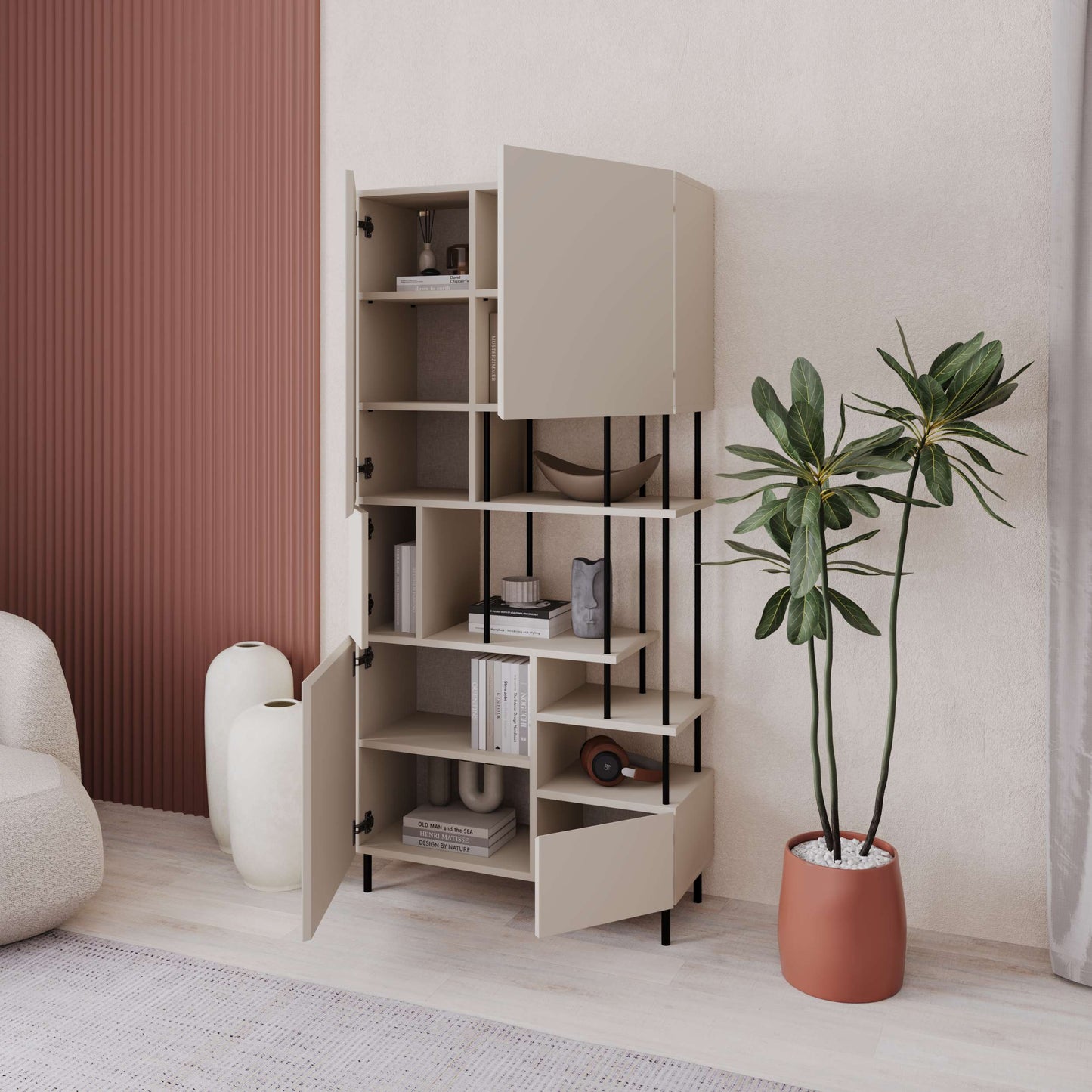 DUAL BOOKCASE - Your Home Rulez