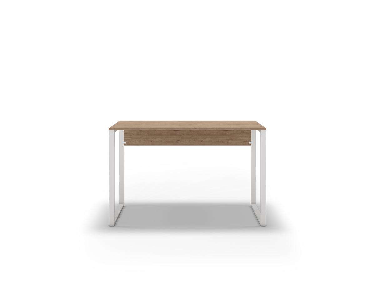 Tollek 100/110 cm Desk with 18 mm Top and Metal Legs — Oak (100 cm), image 3