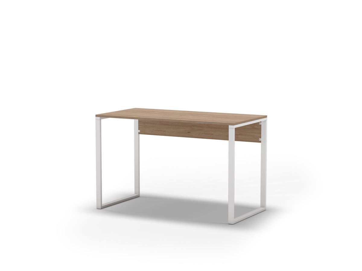 Tollek 100/110 cm Desk with 18 mm Top and Metal Legs — Oak (100 cm), image 5