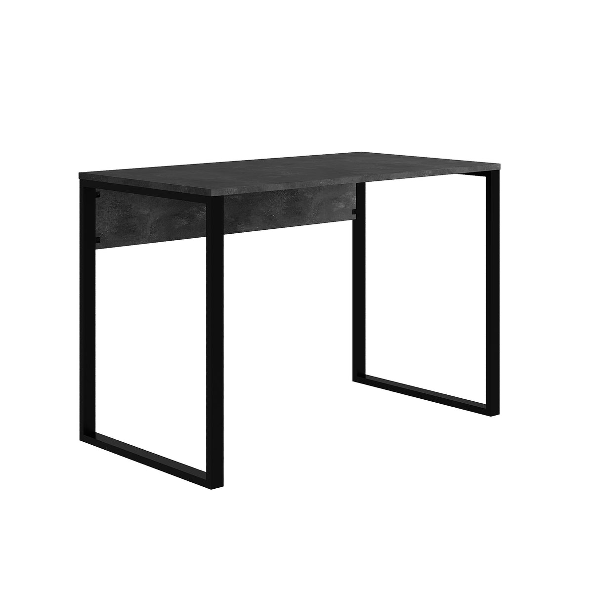 Tollek 100/110 cm Desk with 18 mm Top and Metal Legs — Retro Grey (110 cm), image 3
