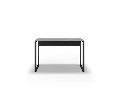 Tollek 100/110 cm Desk with 18 mm Top and Metal Legs — Retro Grey & Black (100 cm), image 3