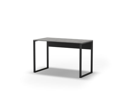Tollek 100/110 cm Desk with 18 mm Top and Metal Legs — Retro Grey & Black (100 cm), image 5